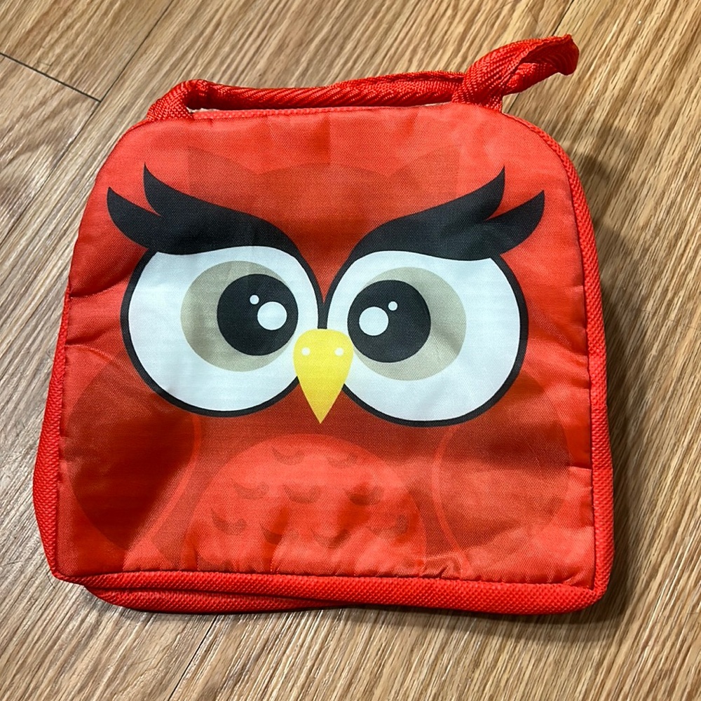 Angry birds insulated lunch bag